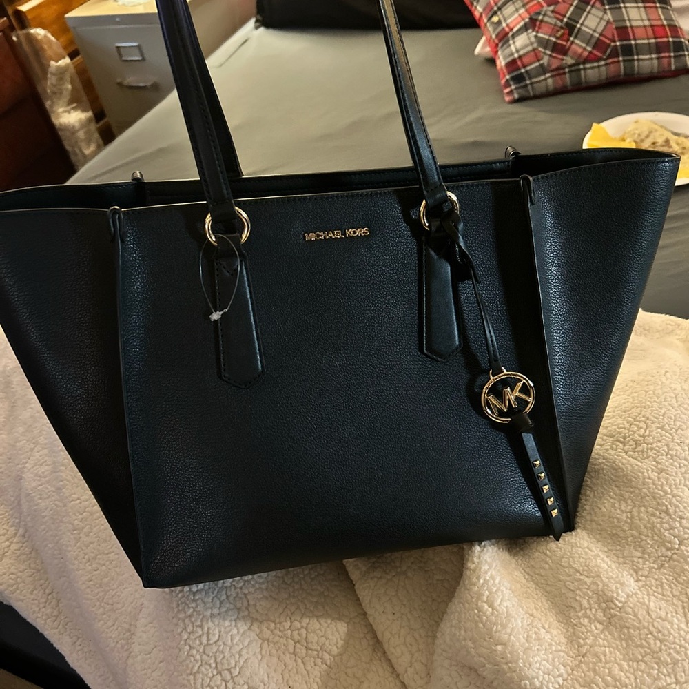 Michael Kors Black Tote Bag
